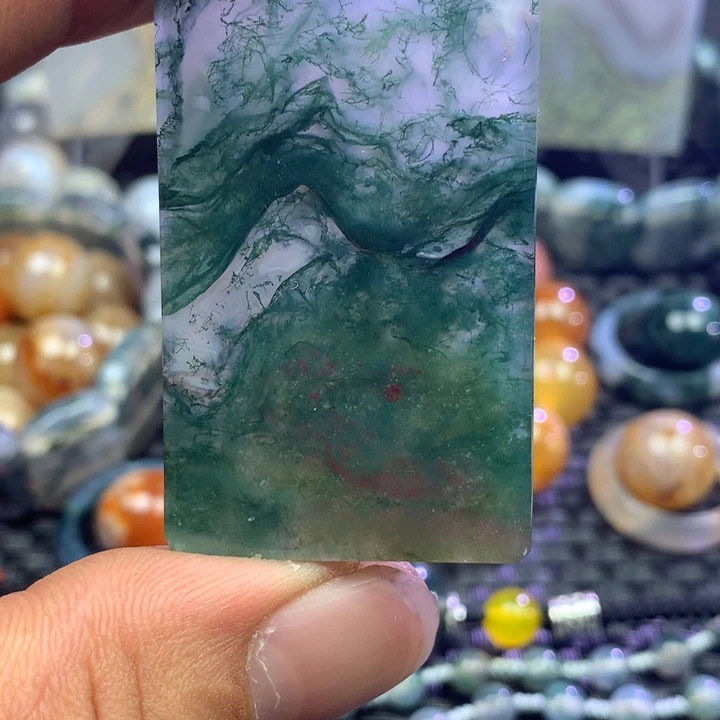 玛瑙/玉髓吊坠(赠链)未镶嵌源***哥