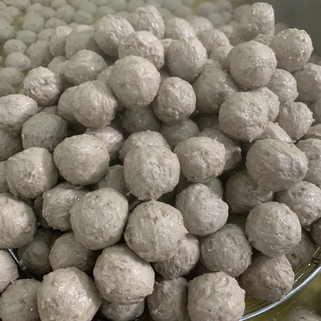 正宗潮汕头特产手工打牛筋丸牛肉丸潮州火锅烧烤麻辣烫食材批发