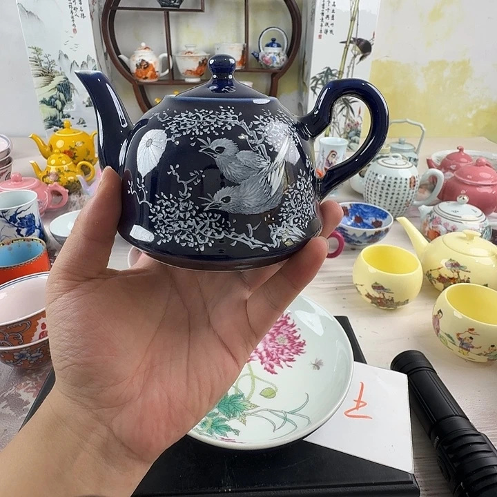 摆件景德镇陶瓷老厂瓷64