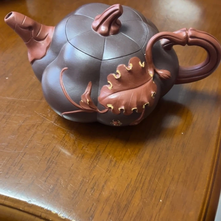 茶壶紫砂原矿南瓜