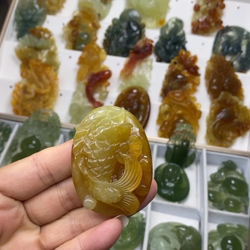 【闪购商品】未镶嵌蛇纹石玉颈饰