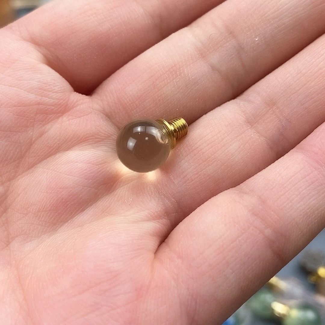 查罗石颈饰合金小**贝天然