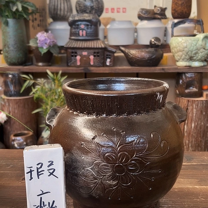 紫砂花盆瑕疵285555555555