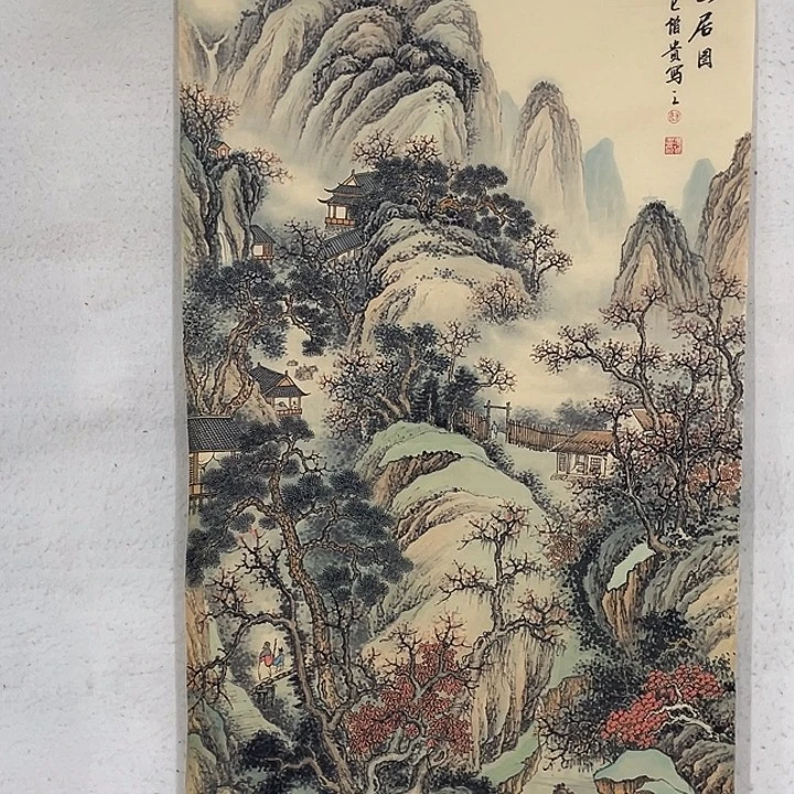 国画国画作品集的故事