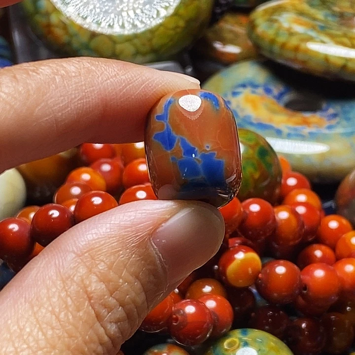 希***望玛瑙/玉髓未镶嵌颈饰