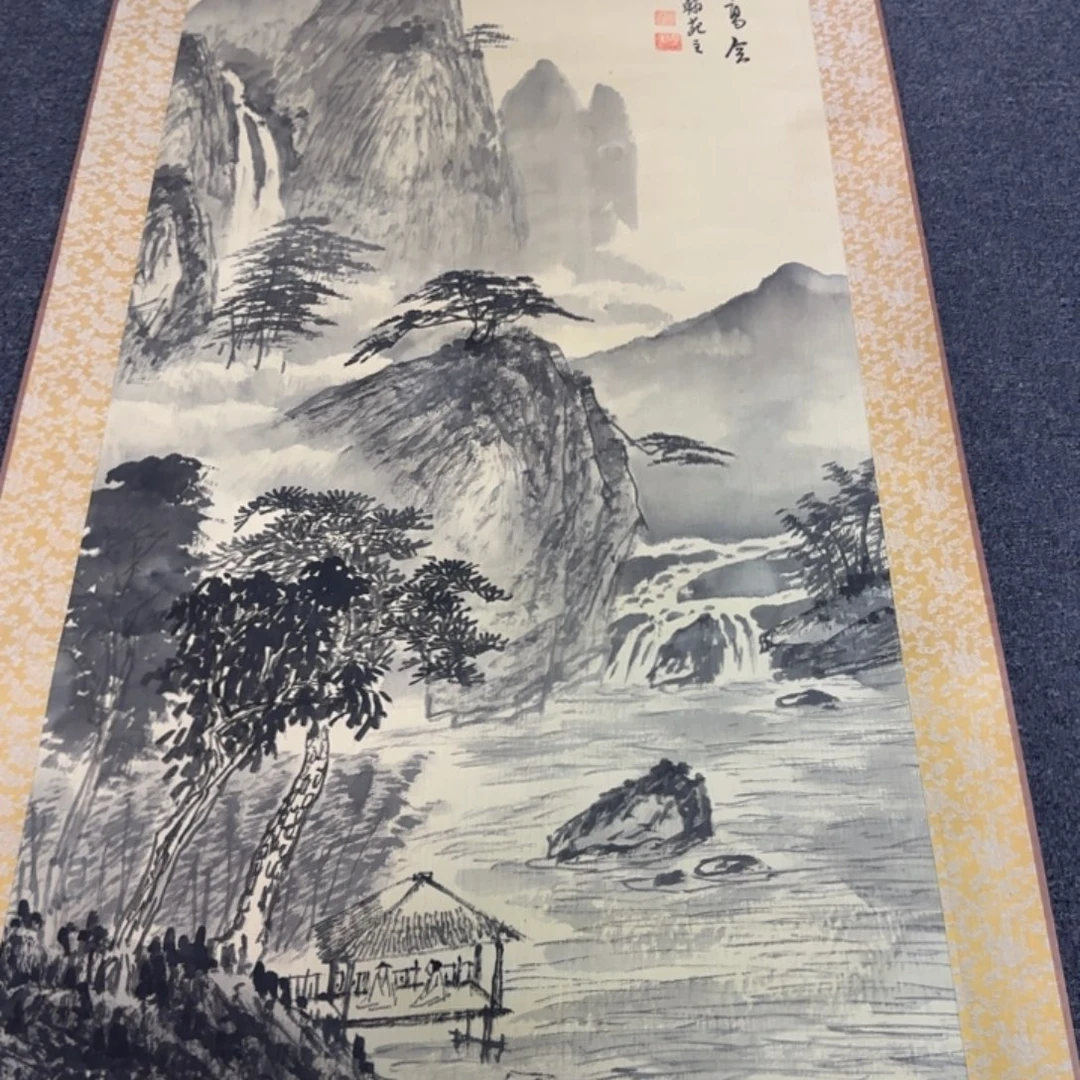 友***哥国画山山水水山山水水
