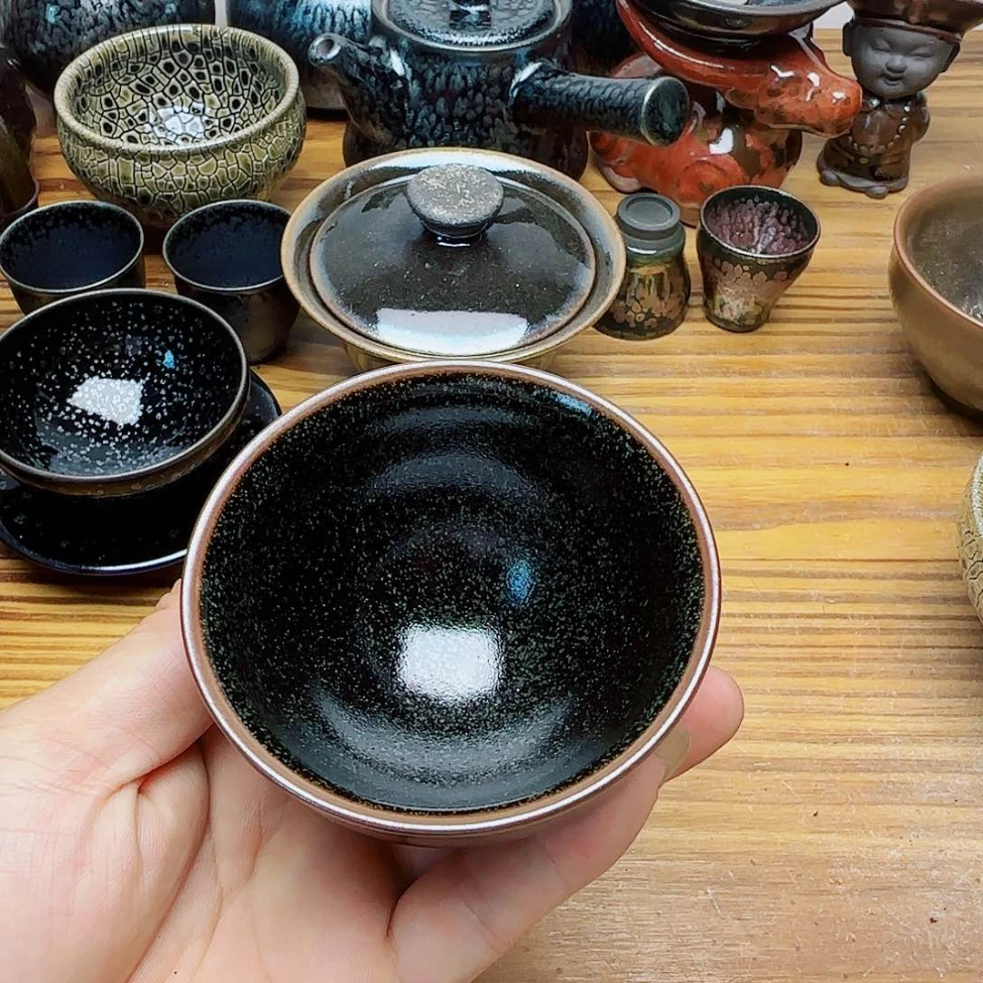 茶盏建窑建盏茶器
