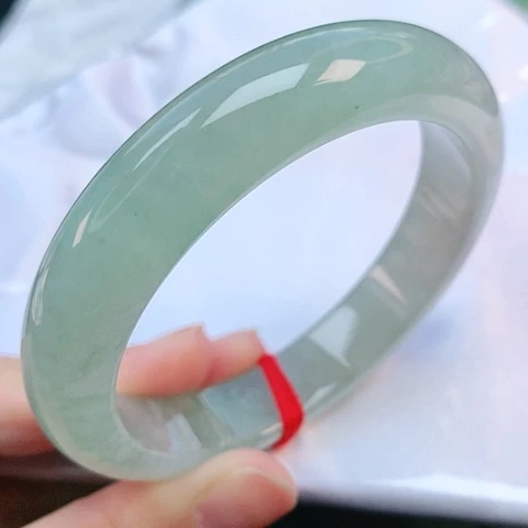 未镶嵌手镯翡翠57圈口010039