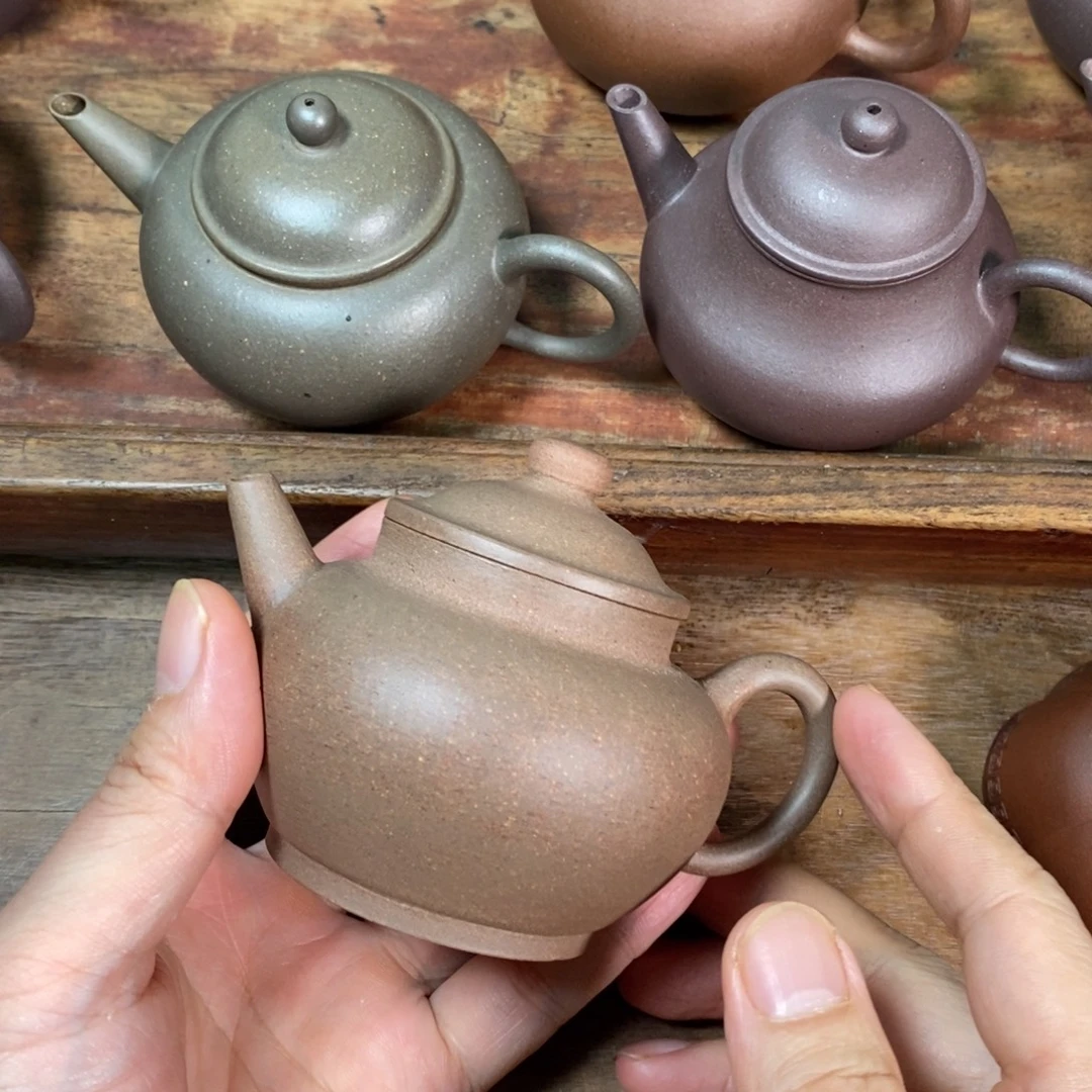 紫砂茶壶140cc全手工摹古