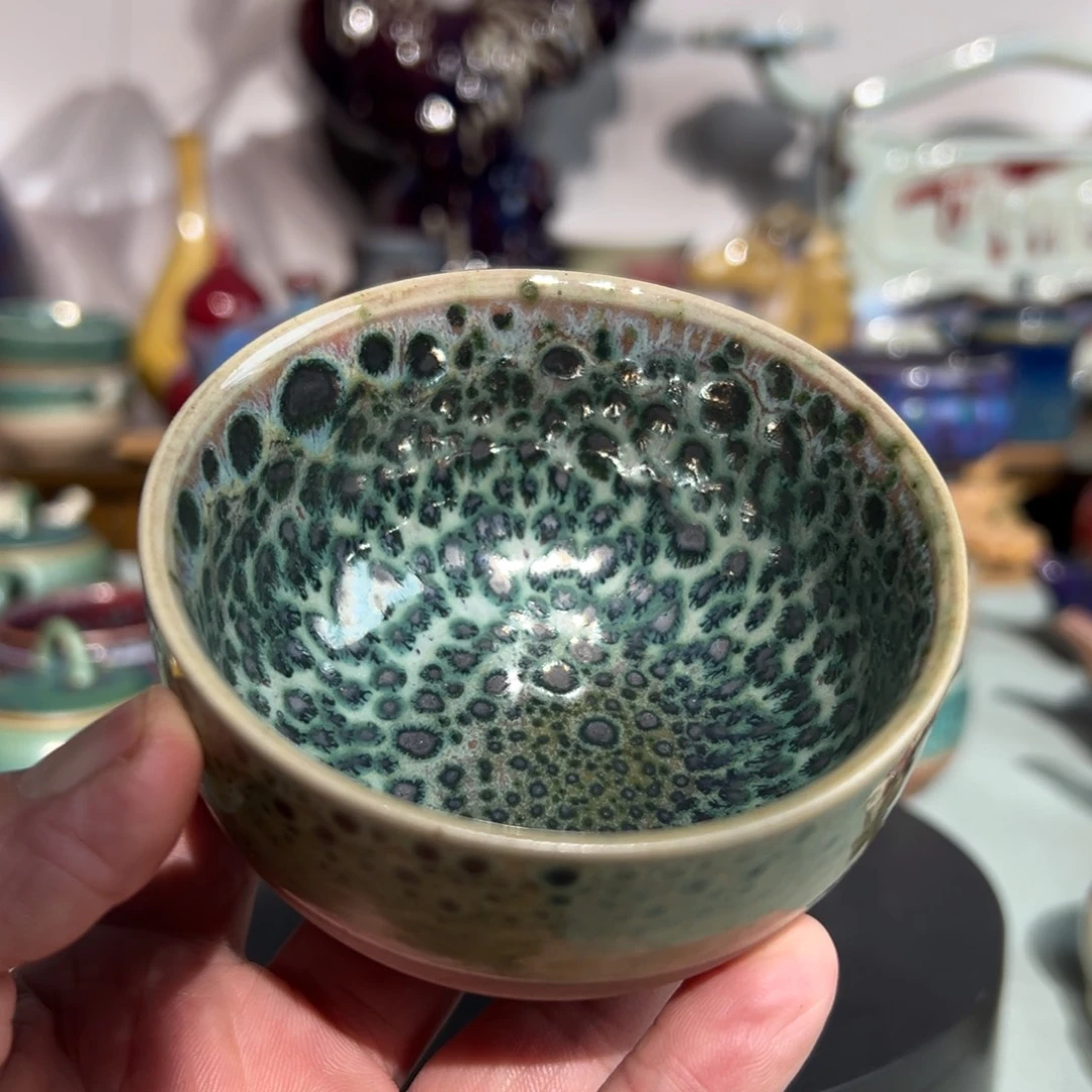 瓷片罗汉杯-容量120cc