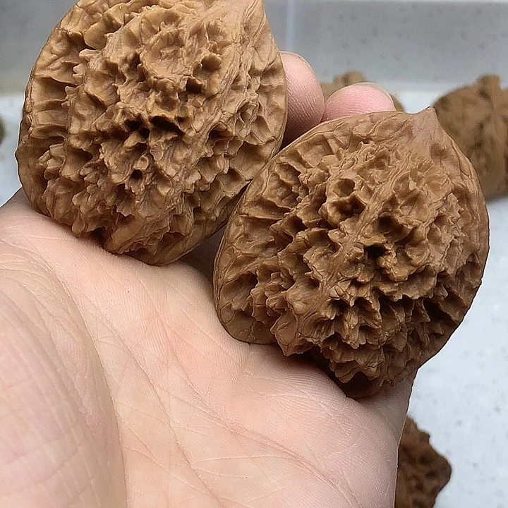 吊坠文玩核桃43流星锤49 克打好底了
