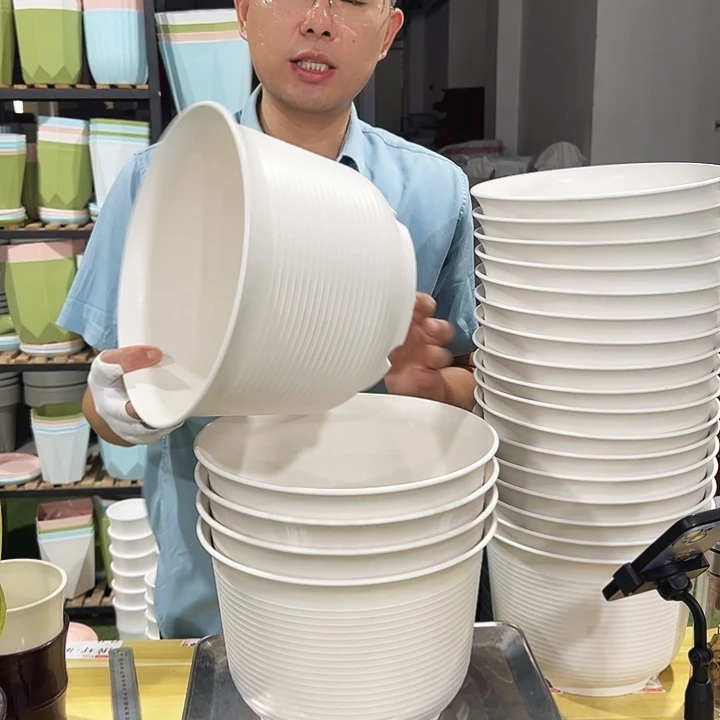 微瑕矮陶口27高18白色5只无托