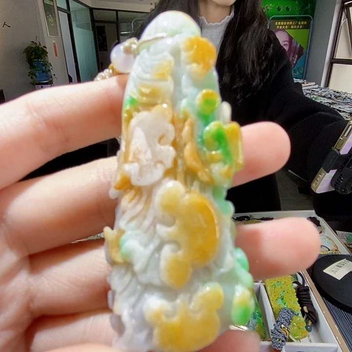 颈饰未镶嵌翡翠翡翠