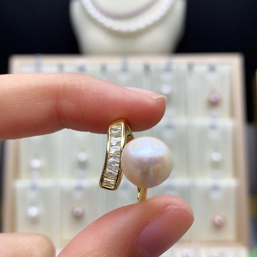 颈饰淡水珍珠合金