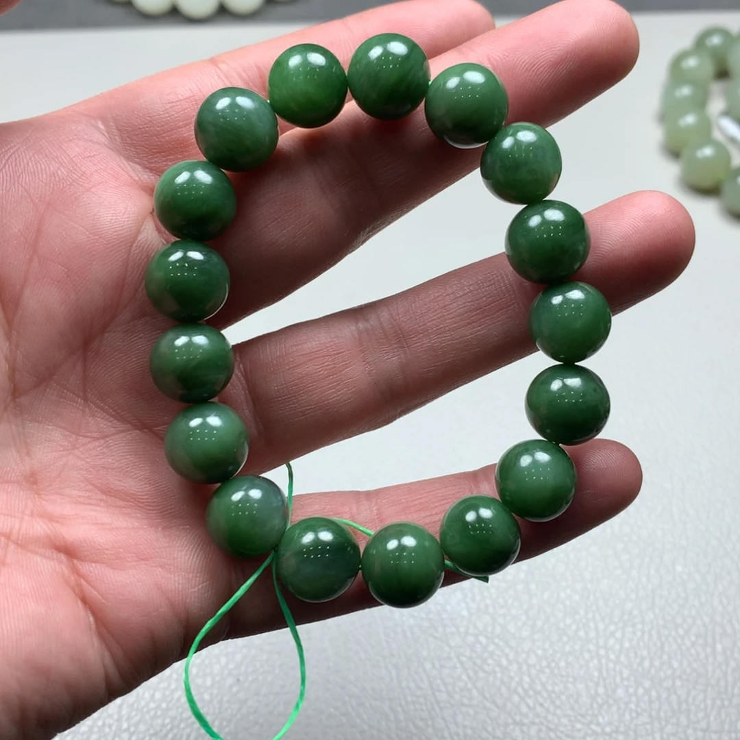 和田玉手链未镶嵌