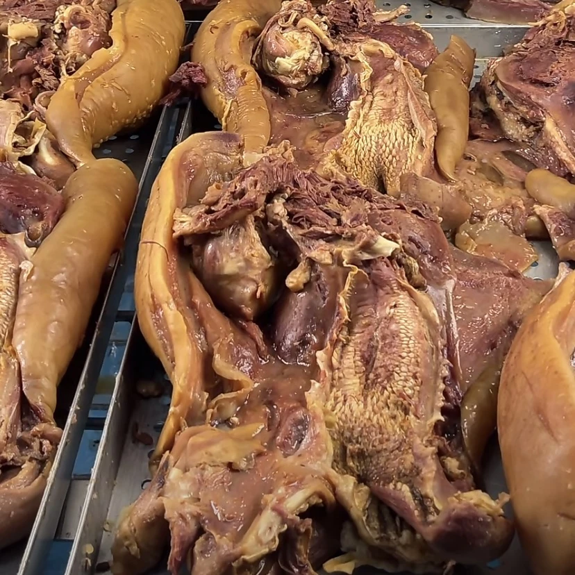 5斤五香卤味牛头肉 全熟去骨牛头肉 卤牛头肉小黄牛 顺丰