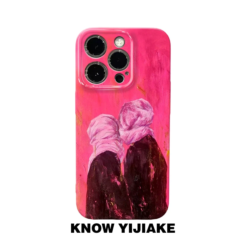 盲目爱情适用苹果手机壳华为荣耀OPPO软壳vivo小米iqoo防摔红米