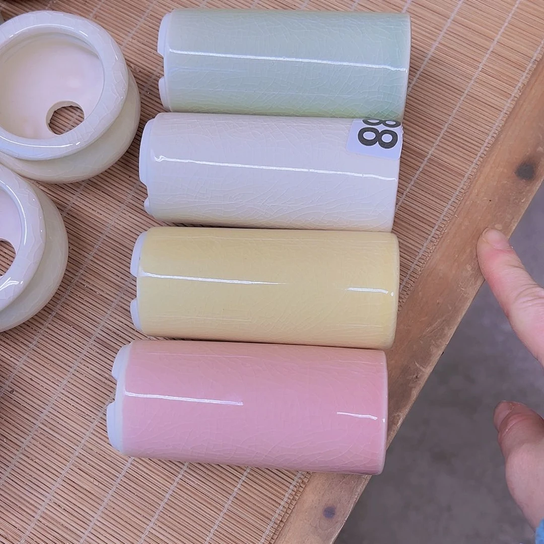 红陶陶瓷花盆当场满12包邮