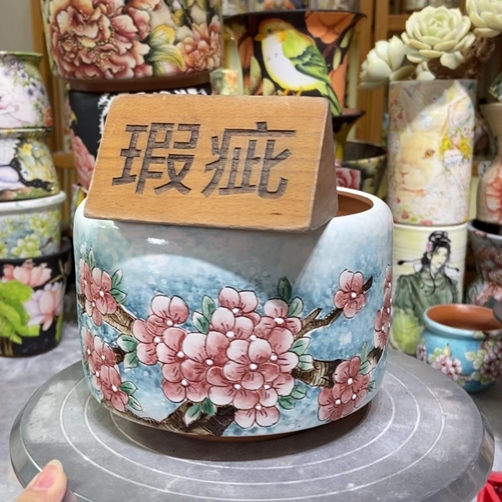 景德镇艺术手绘作品