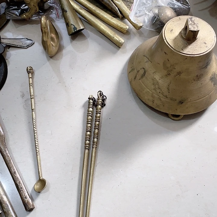 老式铜筷子古朴典雅别致的