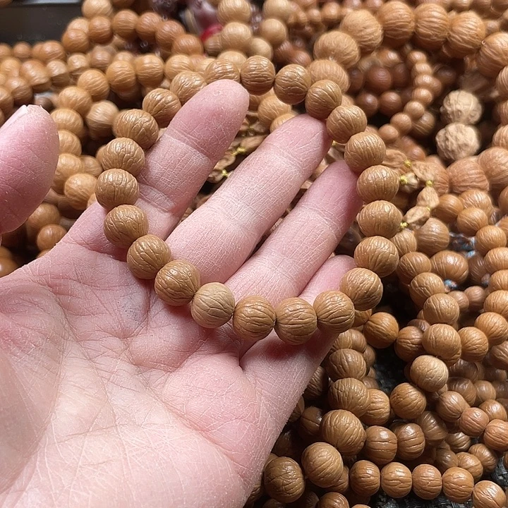 手串猴头核桃1.1同尺磨盘风羽