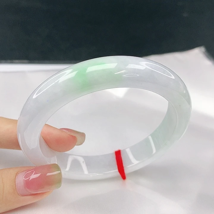 翡翠未镶嵌手镯圈57.8，40161
