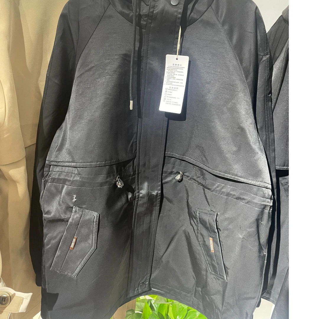 606成人风衣中长款