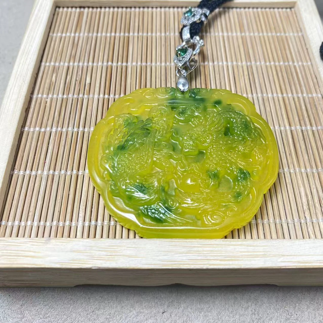 高端奢饰精品天然非洲翠精美吊坠-v677-多样性发一G