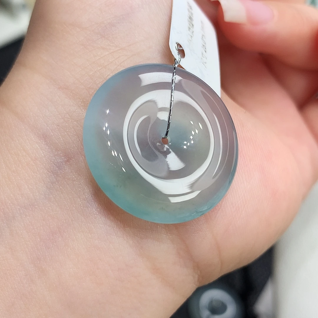 翡翠未镶嵌胸饰翡翠72，26/5.1