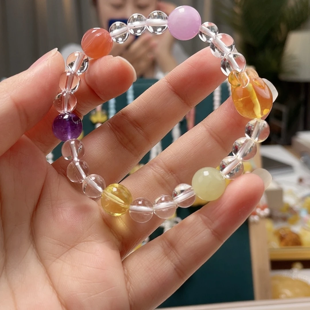 未镶嵌琥珀裸石琥珀手串