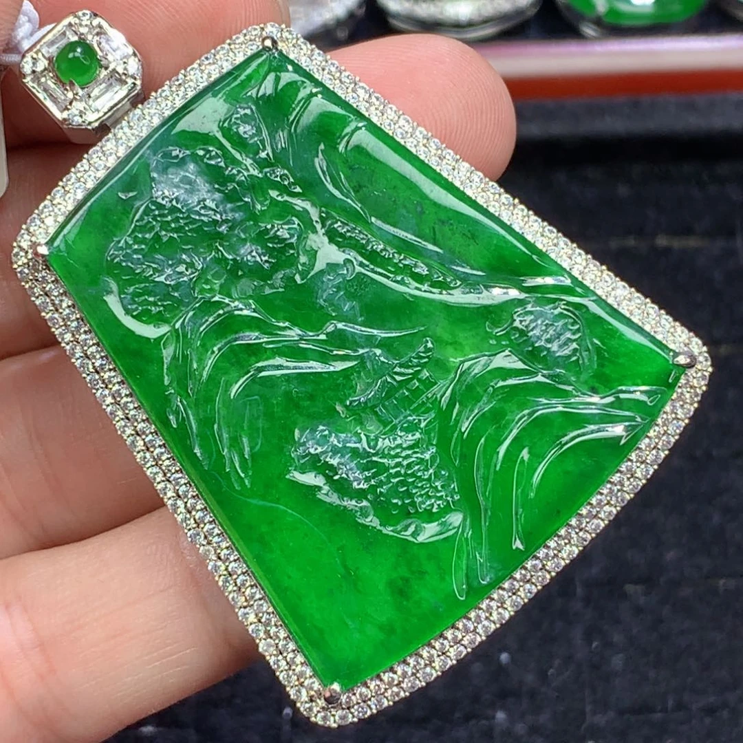 【闪购商品】翡翠未镶嵌颈饰翡翠