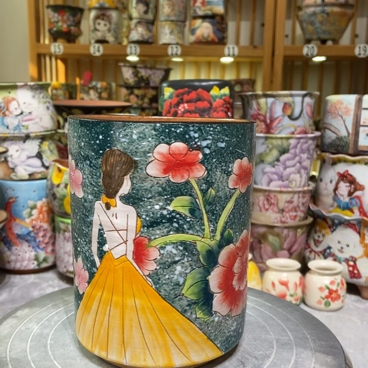 景德镇艺术手绘作品