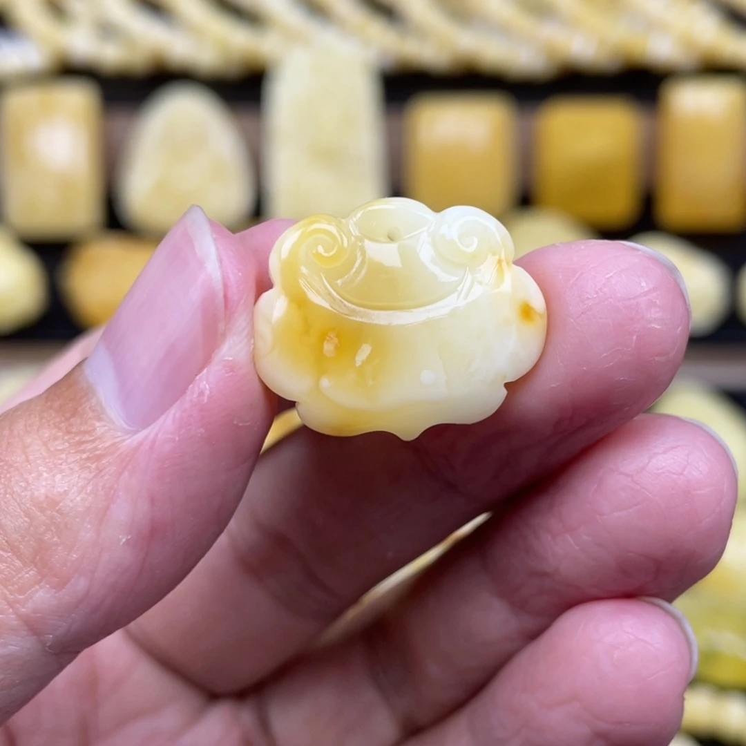 琥珀未镶嵌裸石琥珀蜜蜡