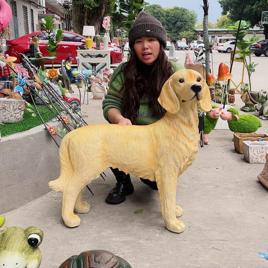 【闪购商品】无铅玻璃花园摆件&000&