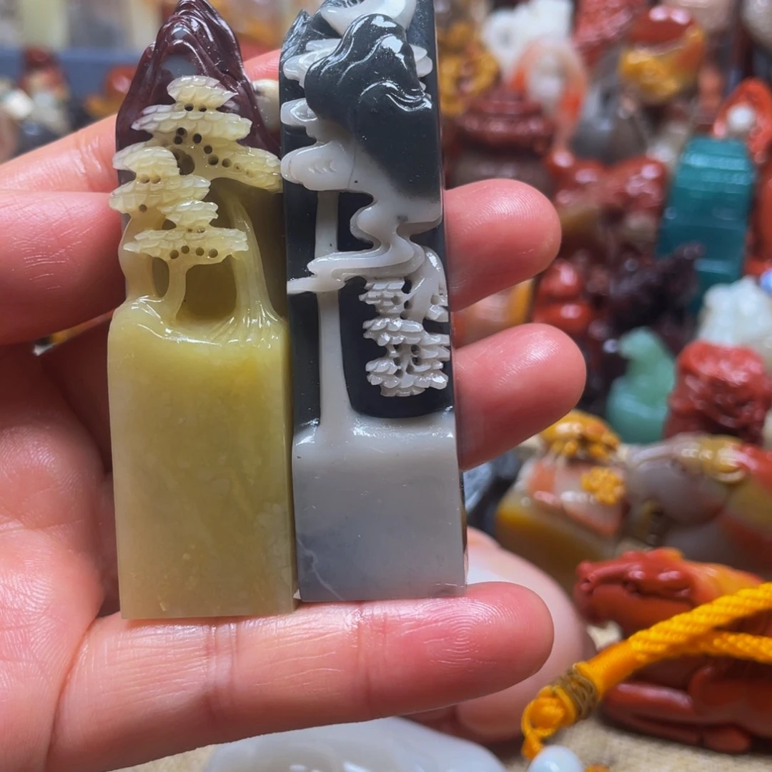 寿山石印石精美寿山