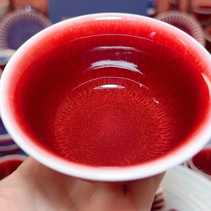 瓷片景德镇品艺轩郎红