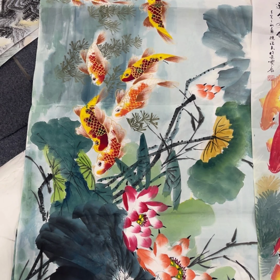 国画处理作品看好再拍哦