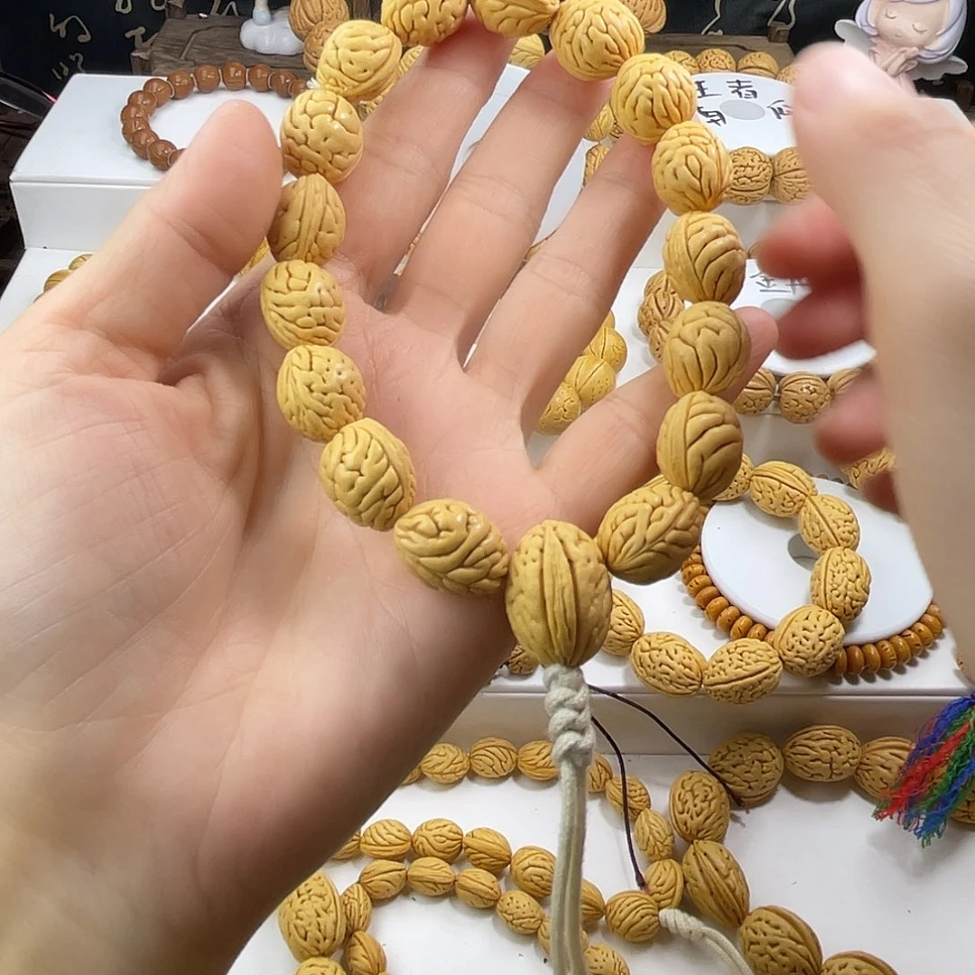 从***人东北脑纹桃核1.3钱袋子