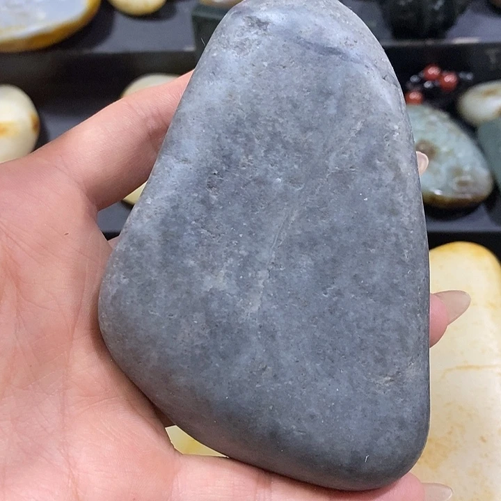 和田玉（翠青玉）未镶嵌挂件