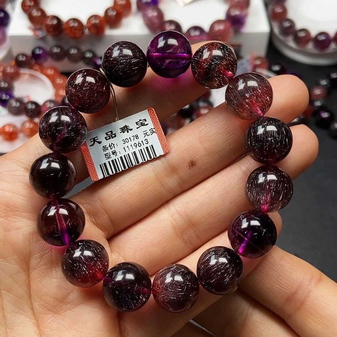 水晶手链未镶嵌13m超七1119613