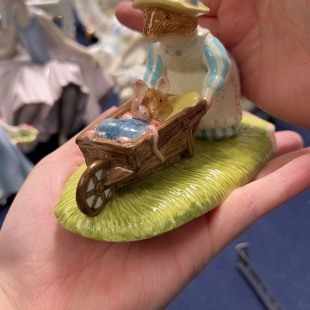 瓷片猫***瑰中古美物 道尔顿