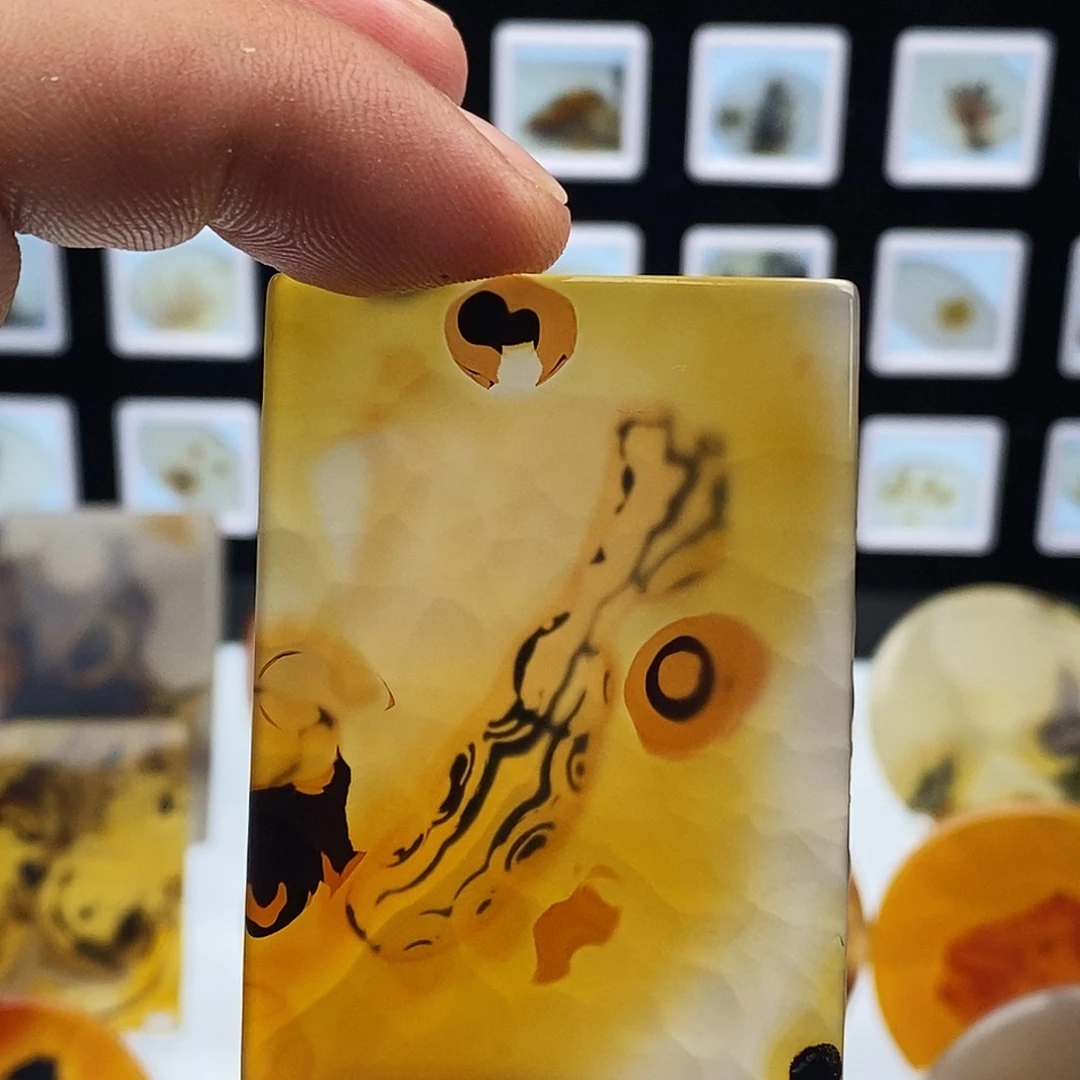 玛瑙/玉髓未镶嵌吊坠(不含链)27