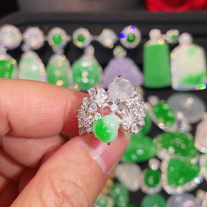 【闪购商品】未镶嵌戒指翡翠天然翡翠