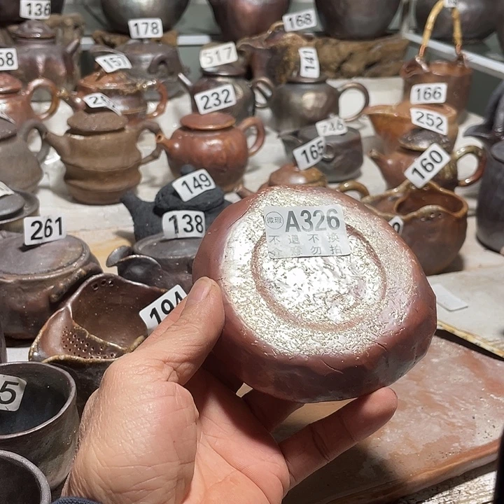 纯手工柴烧茶具精品