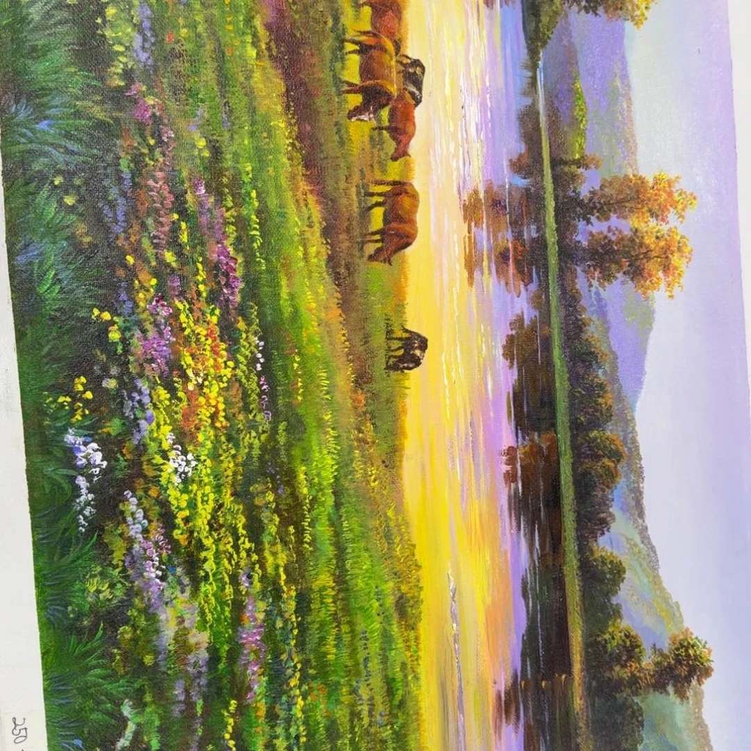 油画你在哪了我在