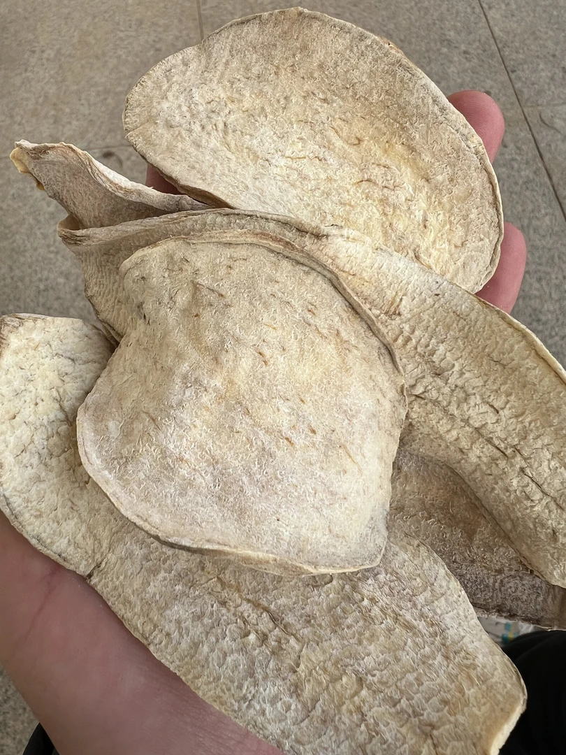 农户自晒新鲜地瓜片 去皮自然晒干 干实脆甜薯香味浓