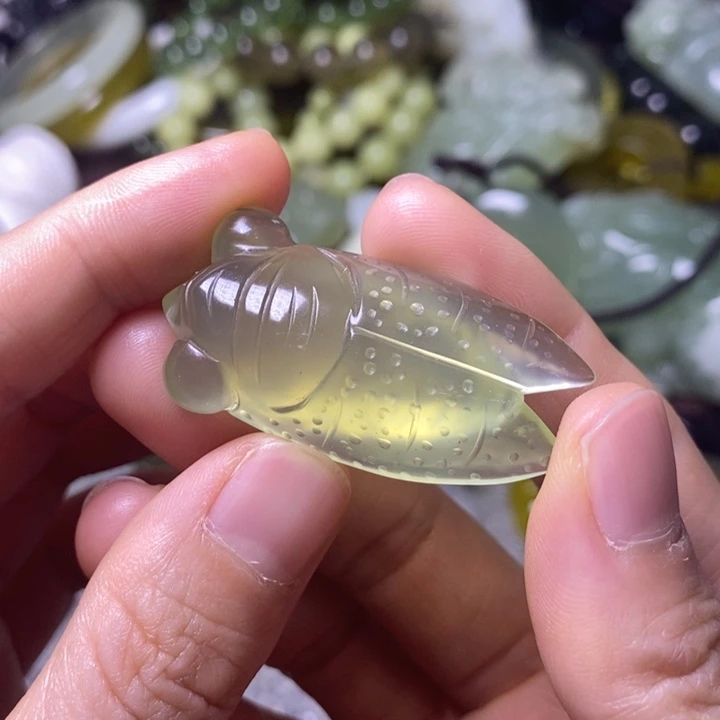 岫玉天然岫玉挂件未镶嵌