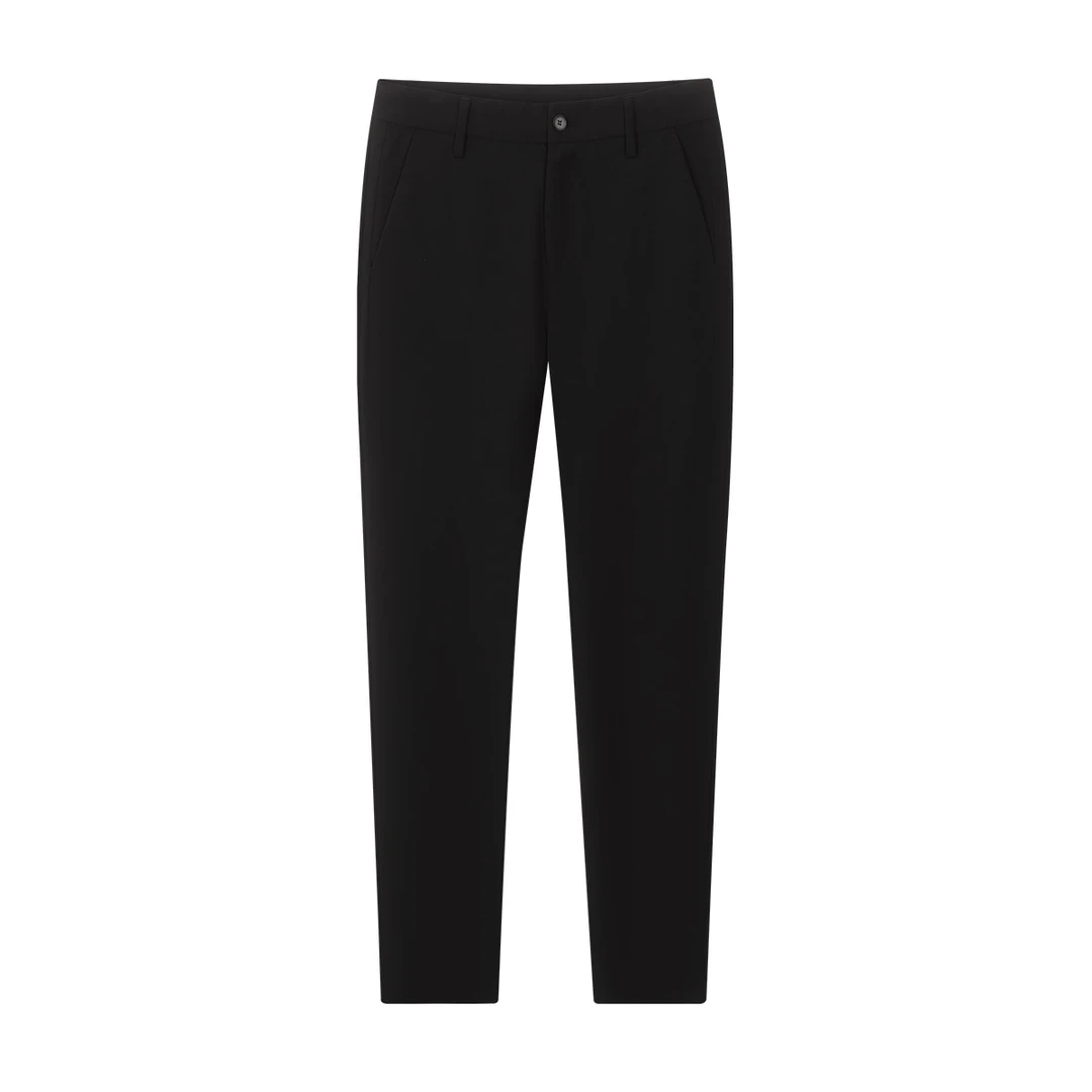 太子龍平腰弹力休闲长裤男士百搭舒适直筒时尚速干户外春夏