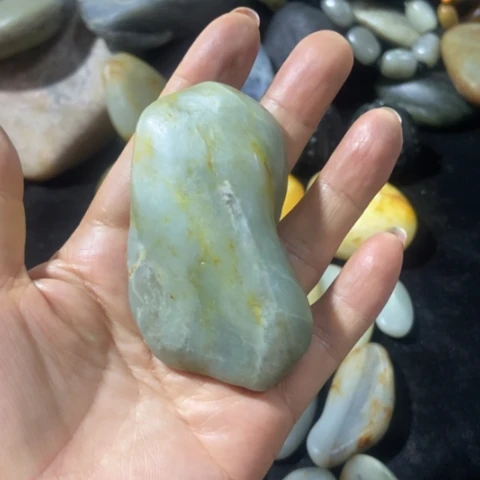 和田玉（糖玉）未镶嵌车挂