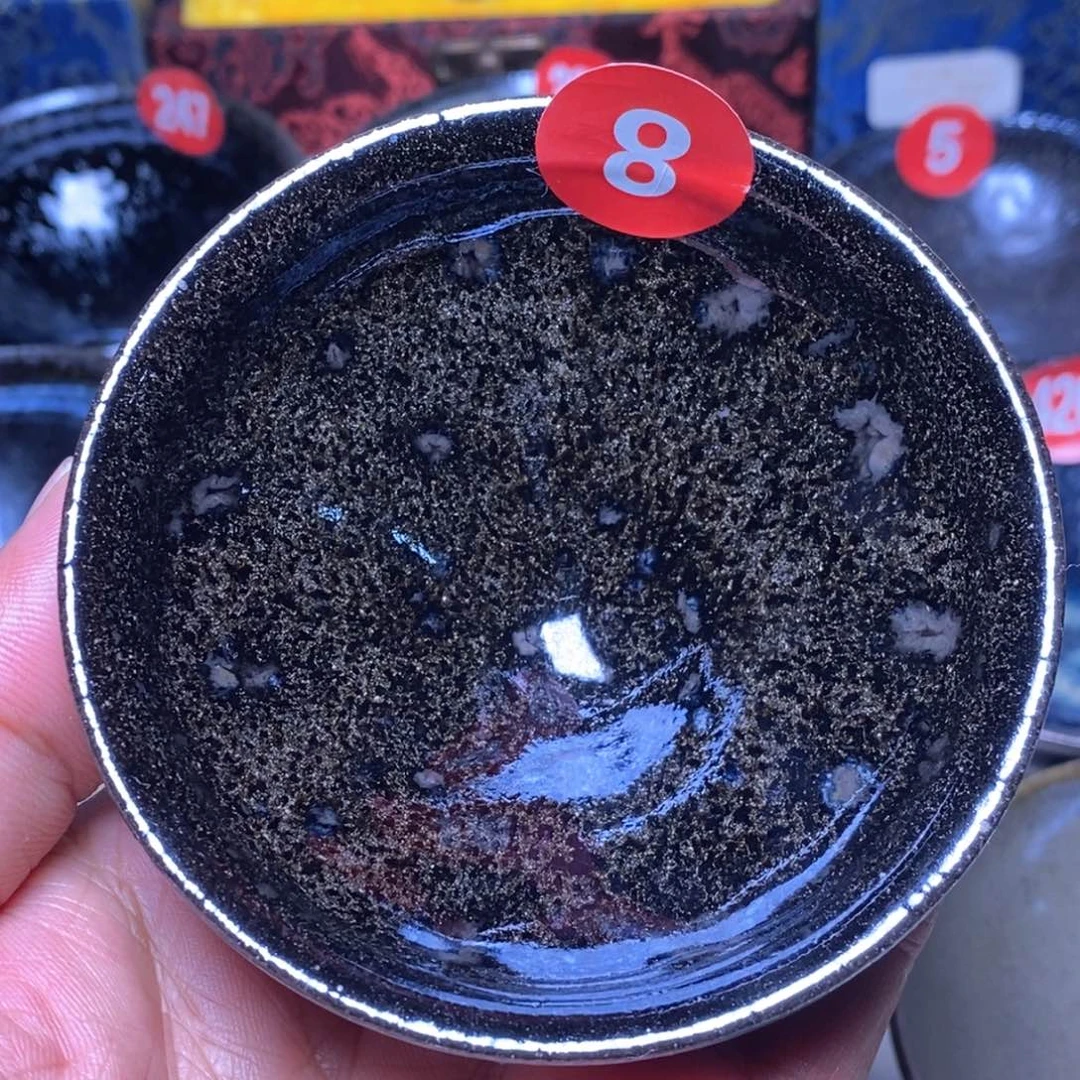 茶盏叶明龙窑柴烧茶盏